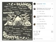 Rapper Travis Scott's Instagram post regarding Astroworld (Image via travisscott/ Instagram)